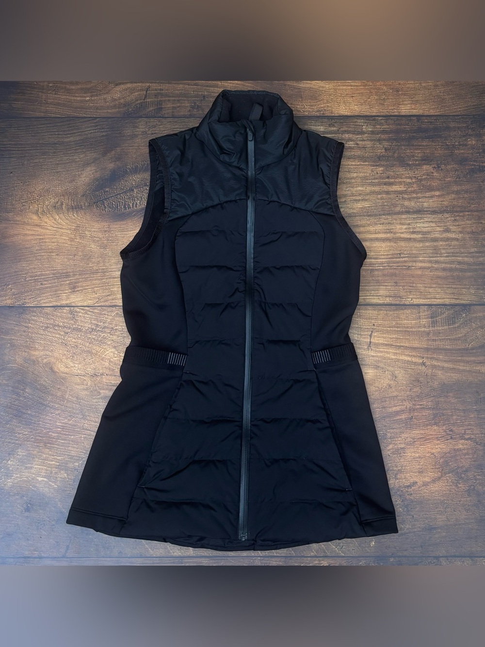 Lululemon Down For It All Vest In Black Size 2